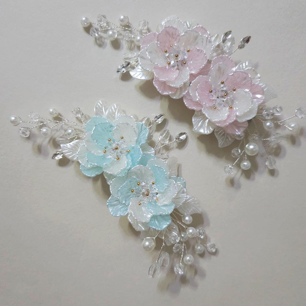 Elegant Floral Hair Clip - Native Korean