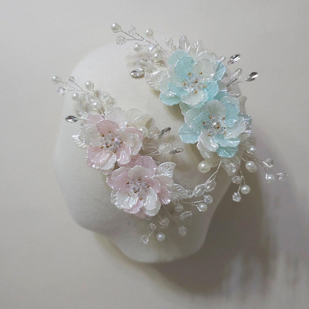 Elegant Floral Hair Clip - Native Korean
