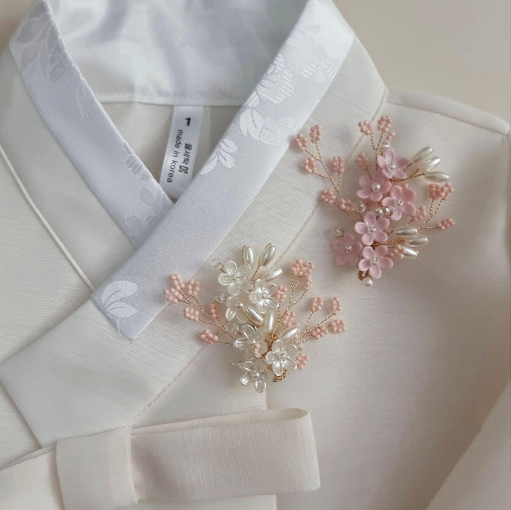 Floral Brooch - Native Korean