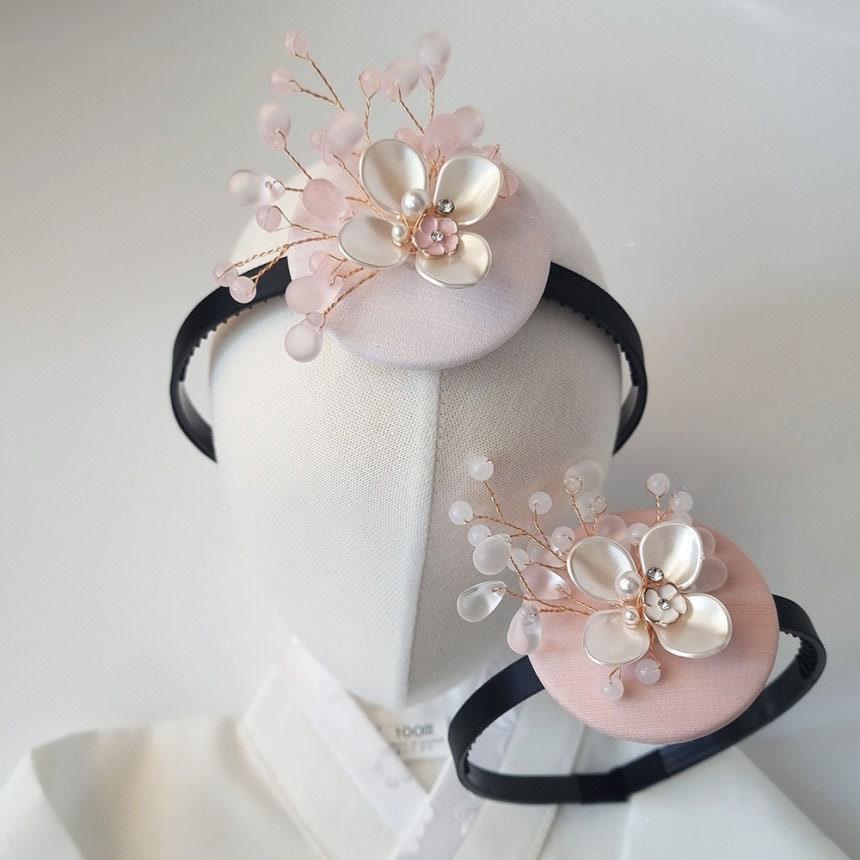 Floral Droplet Headband - Native Korean