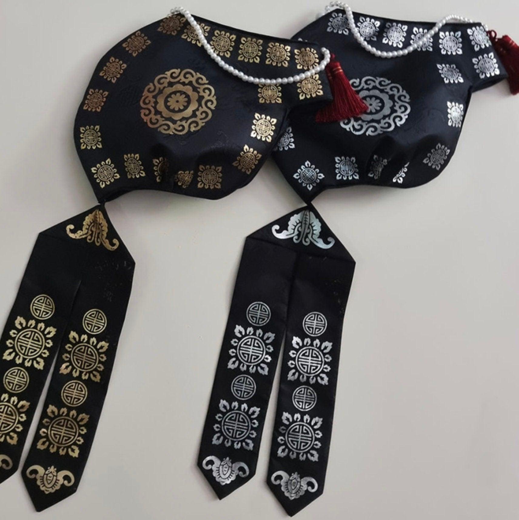 Foil Black Ribbon Jobawi (2 colors) - Native Korean