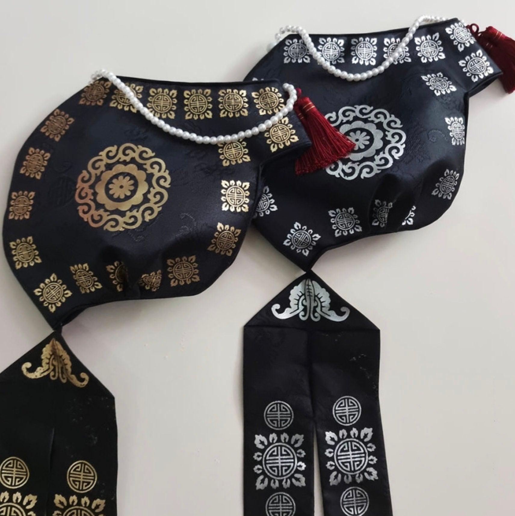 Foil Black Ribbon Jobawi (2 colors) - Native Korean