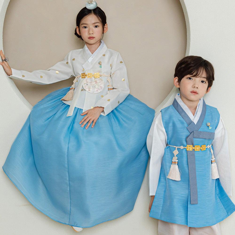 Geru Sky Boy Hanbok (1-10YR) - Native Korean