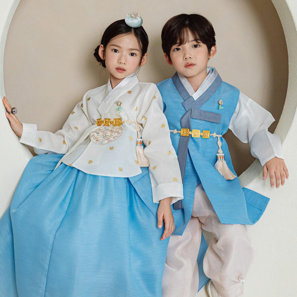 Geru Sky Boy Hanbok (1-10YR) - Native Korean
