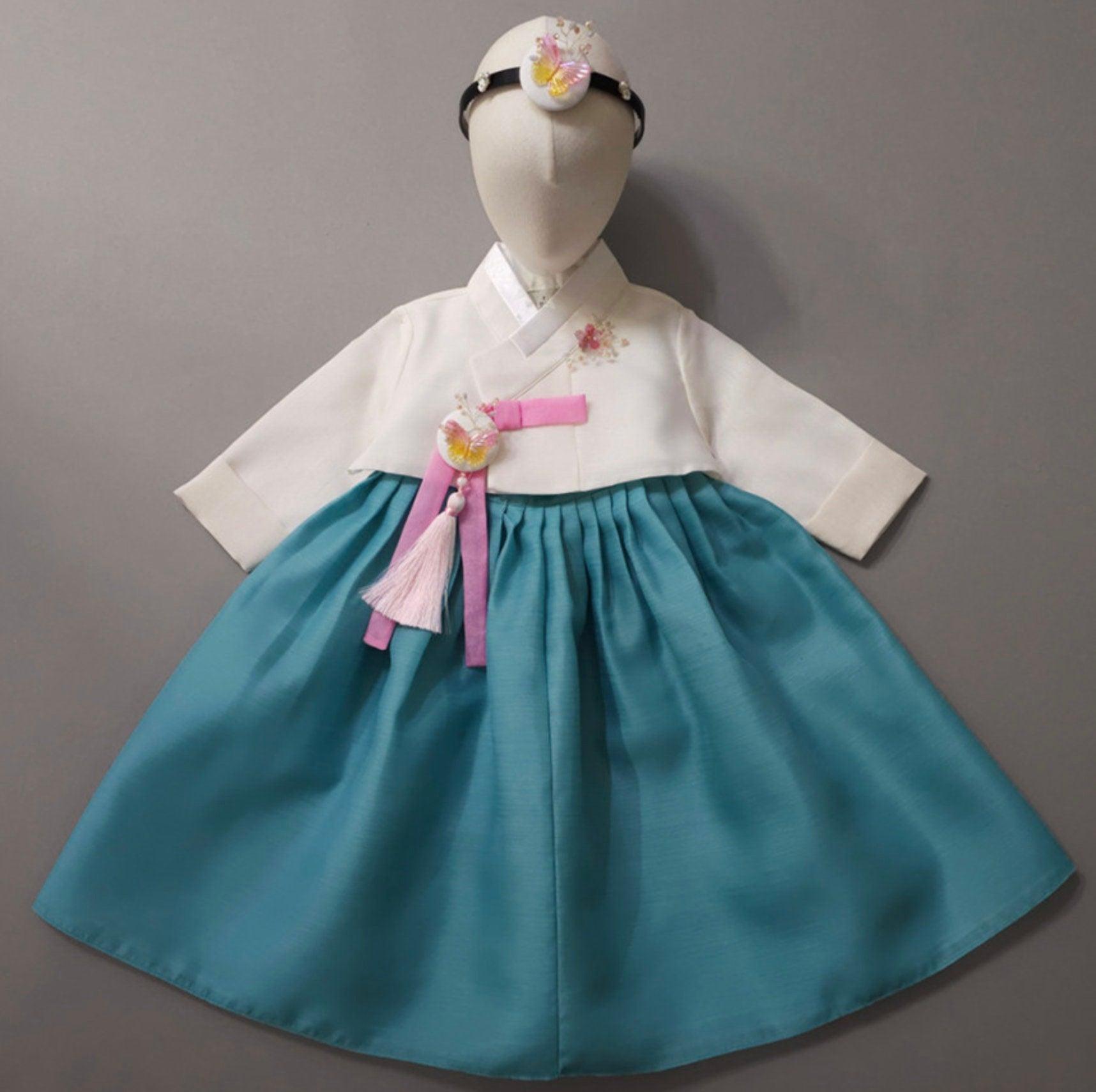 Hayeon Sky Girl Hanbok (1-15YR) - Native Korean