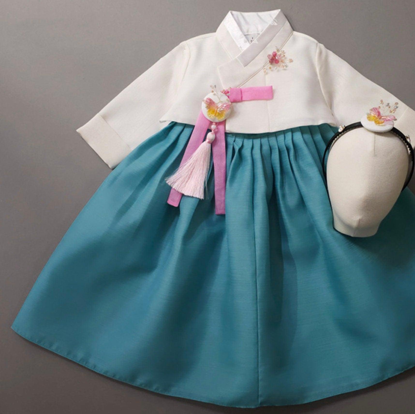 Hayeon Sky Girl Hanbok (1-15YR) - Native Korean