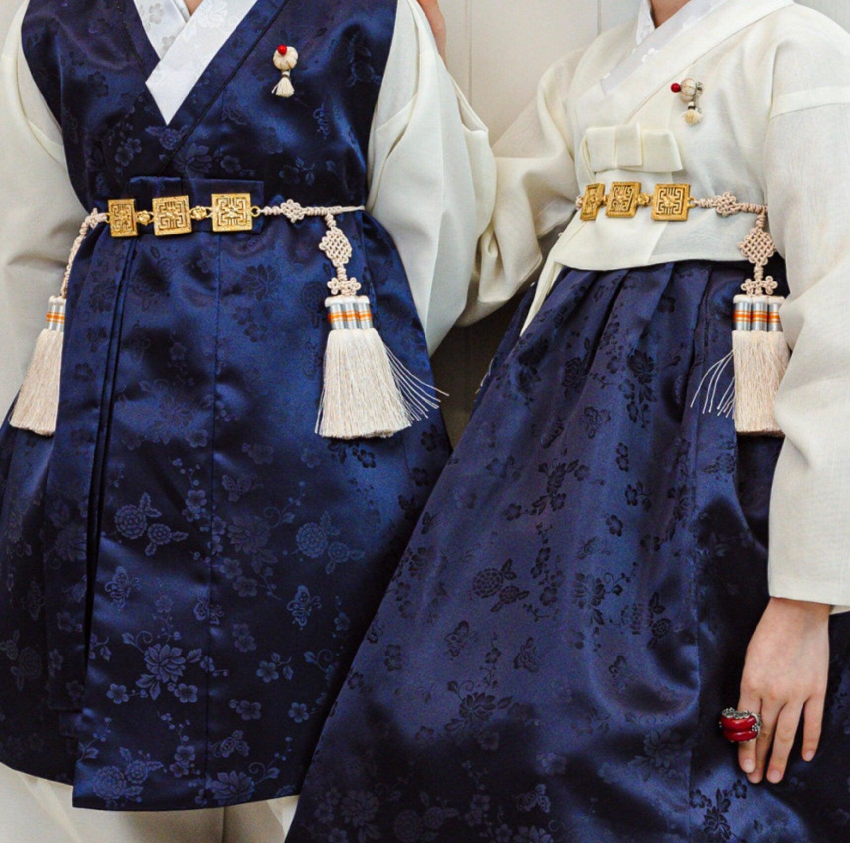 Hemin Navy Boy Hanbok (100D-10YR) - Native Korean