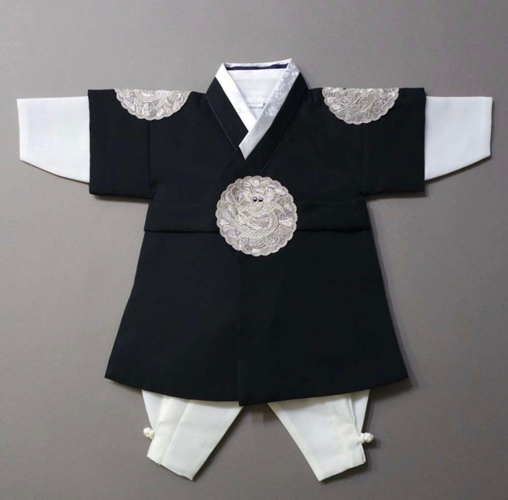 Hyungoon Black Boy Hanbok (100D-10YR) - Native Korean