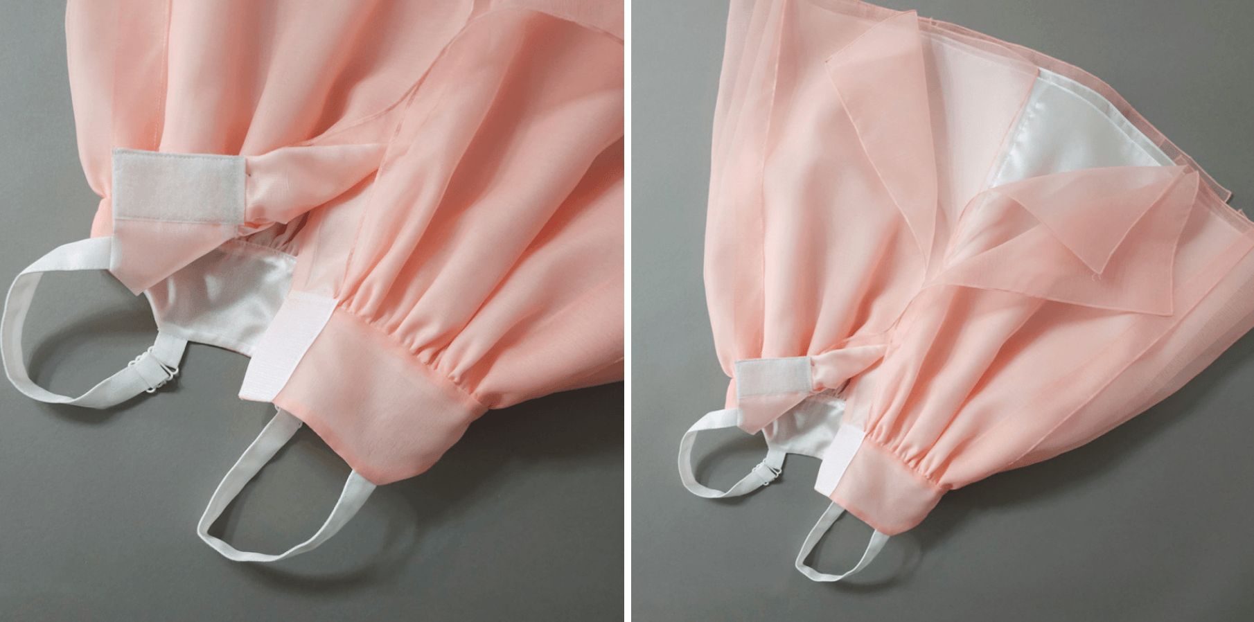 Hyunjoo Coral Layered Skirt Girl Hanbok (100D-15YR) - Native Korean