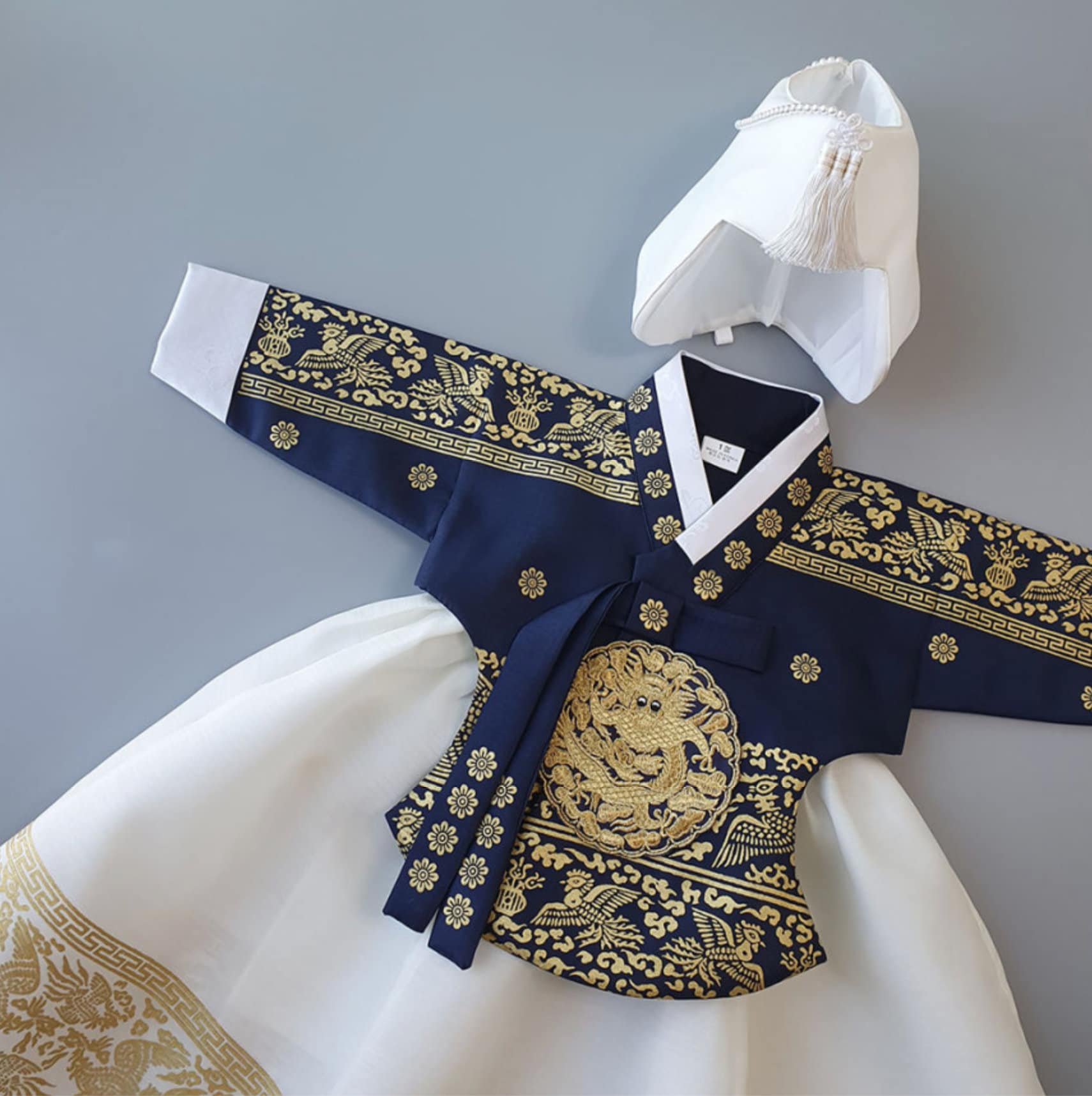 Princess Gold/Silver Girl HANBOK 100Days ~10Age, Korean dol, Dol Hanbok Set , Korean Traditional Dress, Korean Costume - NativeKorean - ㄴGirl Traditional Hanbok