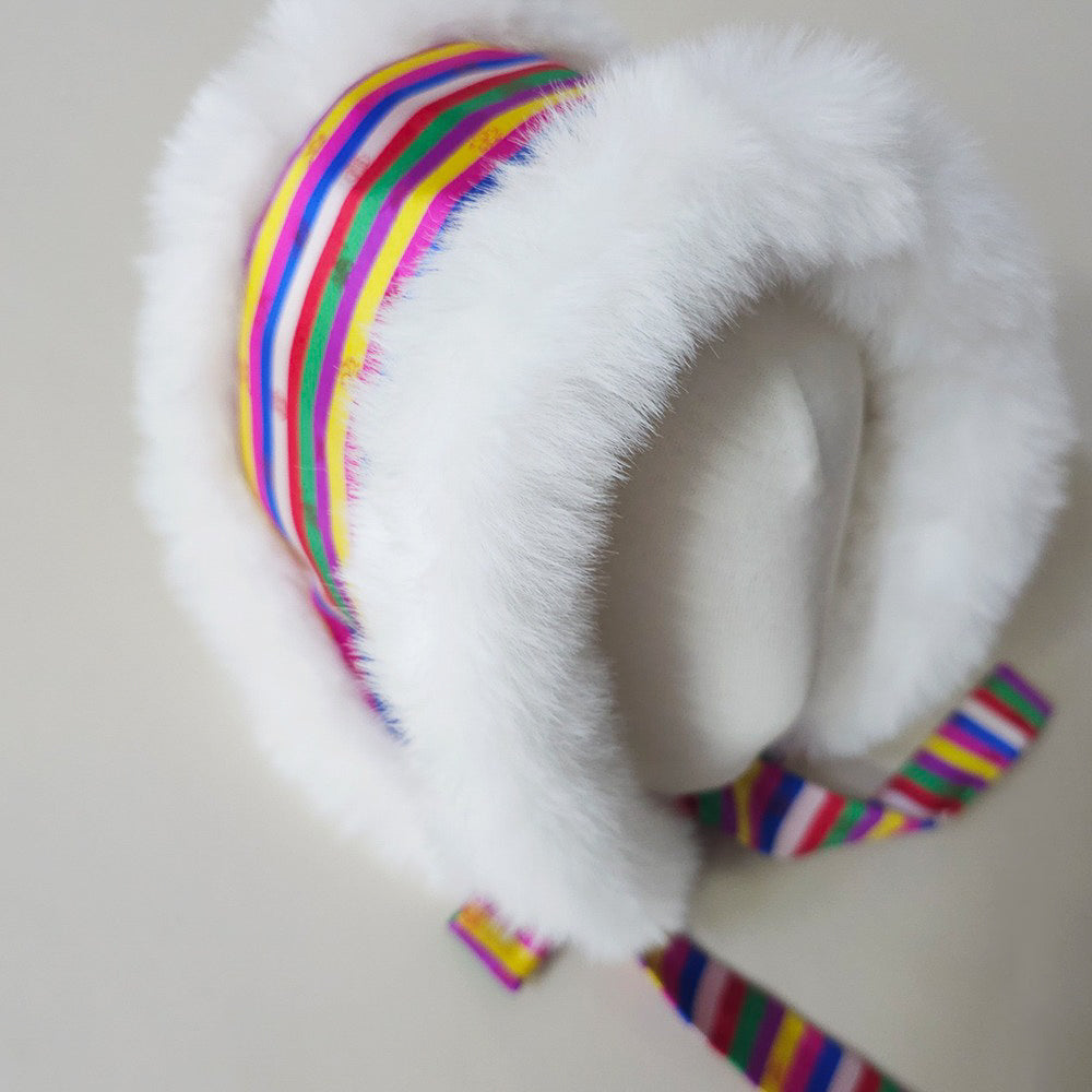 Saekdong Fur Hanbok Ear Warmer
