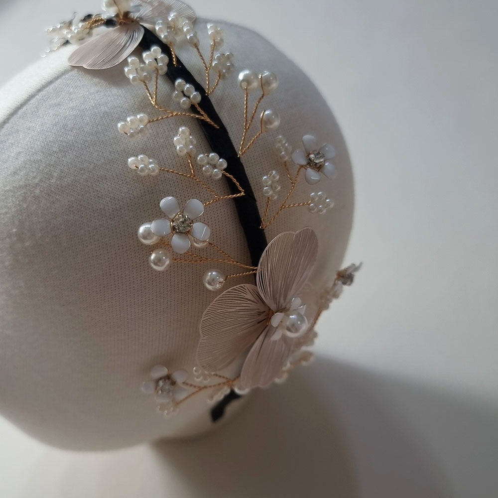 Pearl Petal Headband