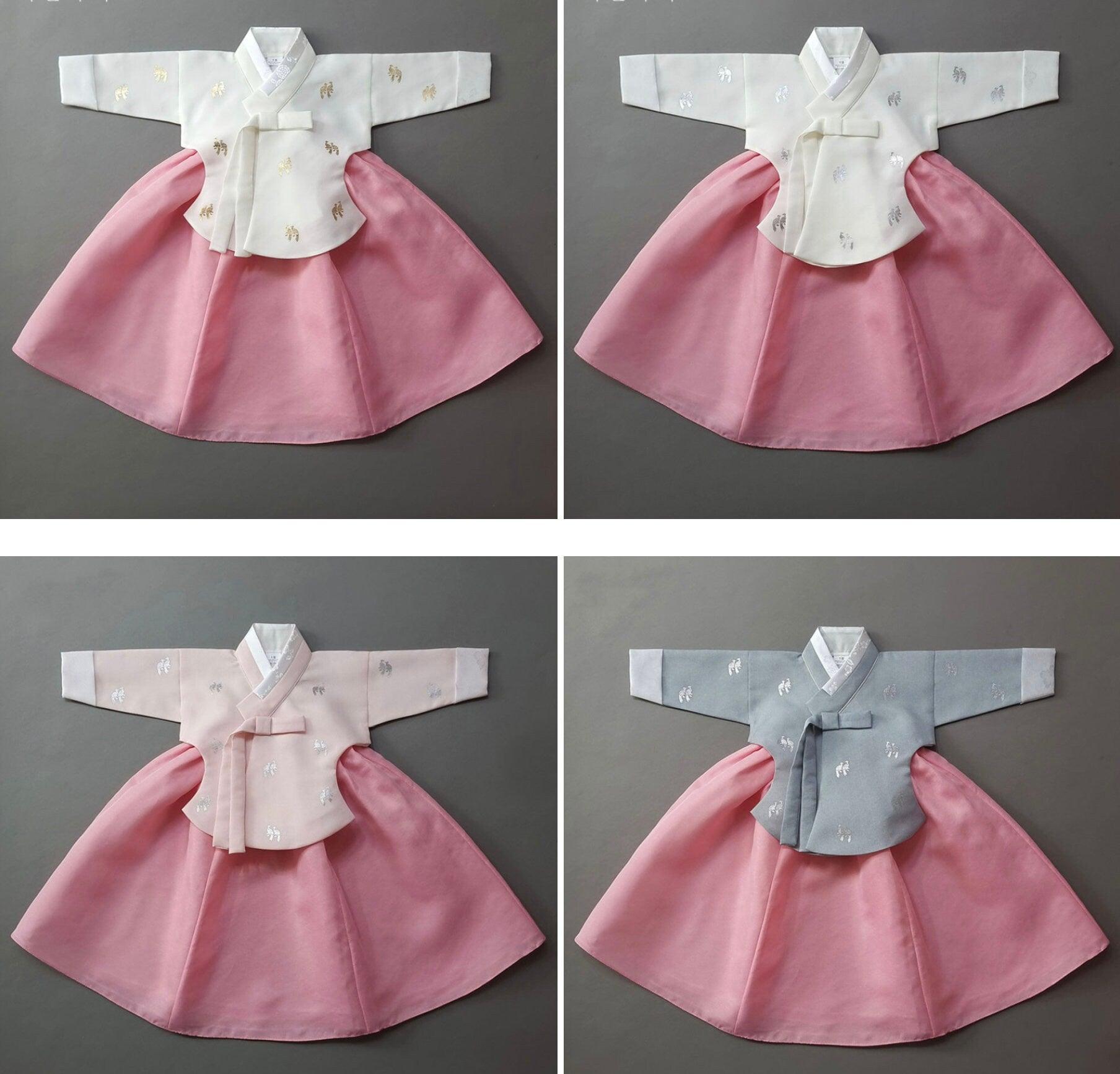 Iseo Pink Skirt Girl Hanbok (100D-15YR) - Native Korean