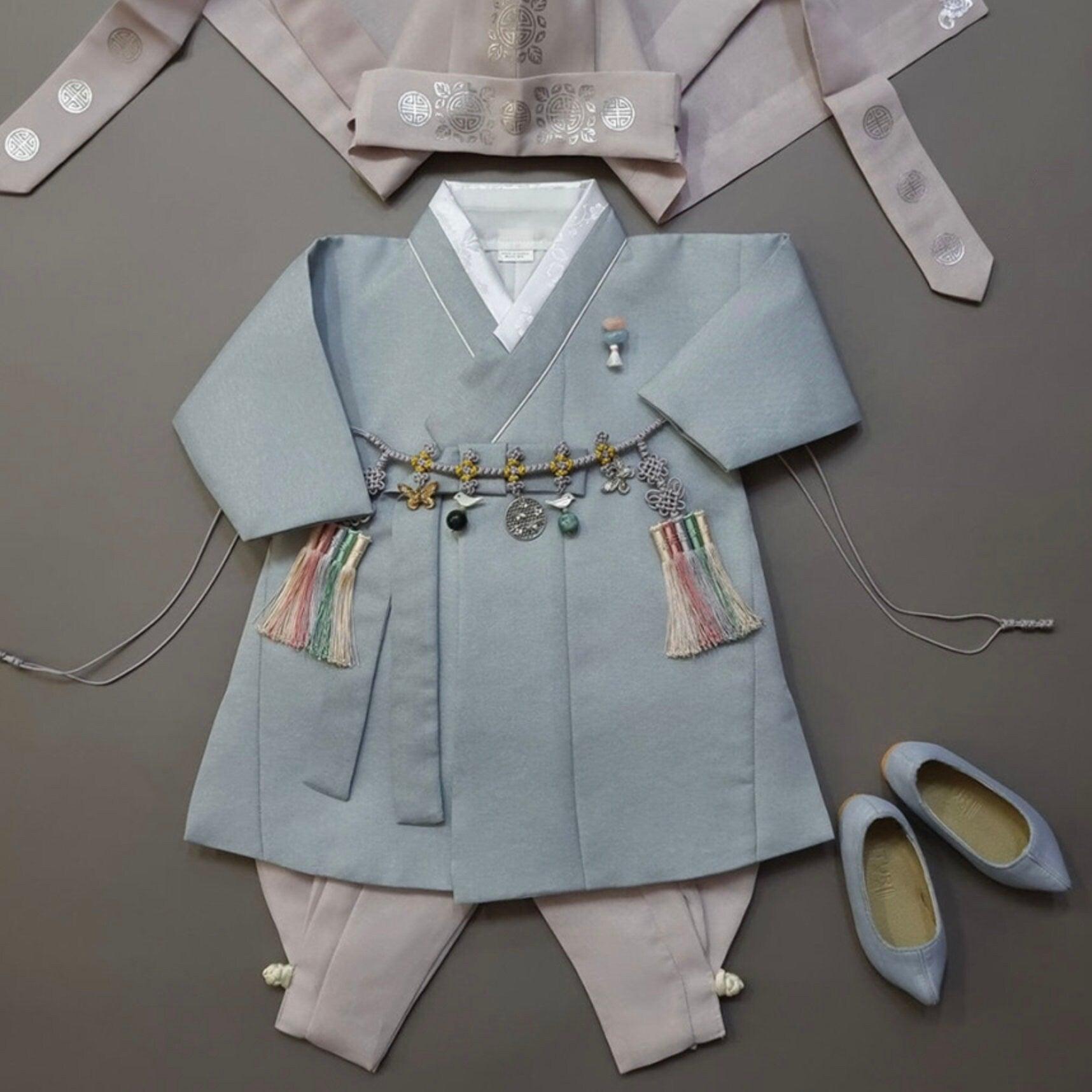 Jeongjin D.Sky Boy Hanbok (100D-10YR) - Native Korean