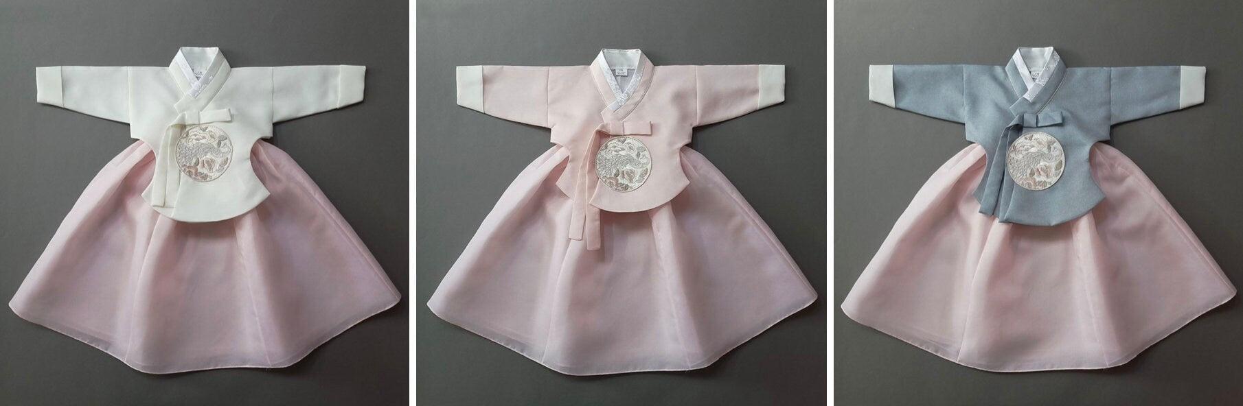 Jeongyun L.Pink Skirt Girl Hanbok (100D-15YR) - Native Korean