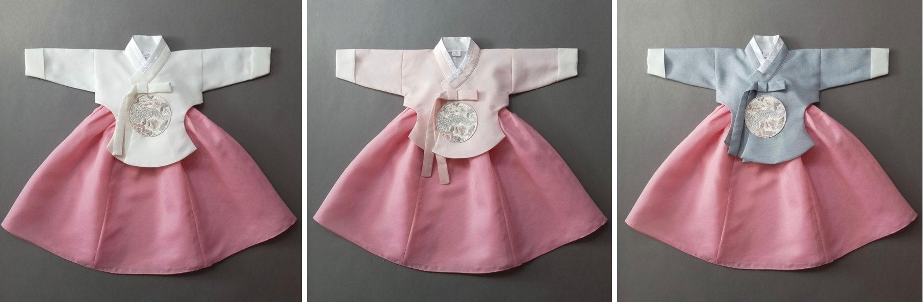 Jeongyun Pink Skirt Girl Hanbok (100D-15YR) - Native Korean