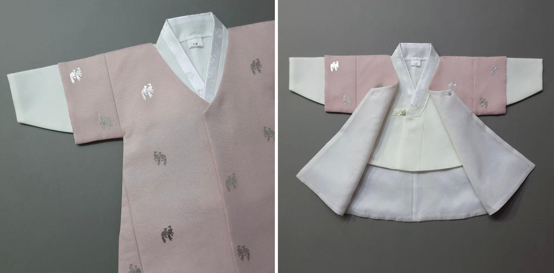 Joon Indie Pink Foil Boy Hanbok (100D-10YR) - Native Korean