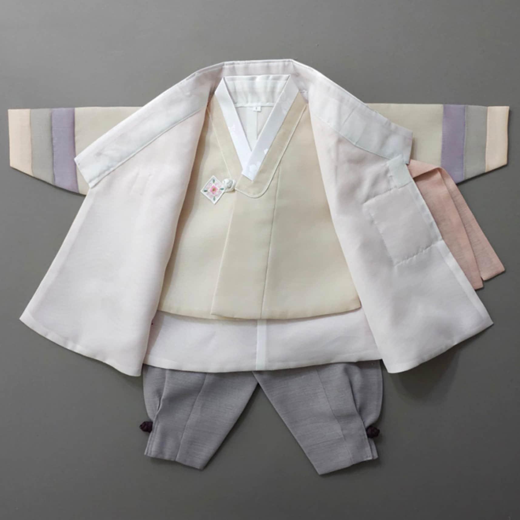 Joonho Coral Boy Hanbok (100D-10YR) - Native Korean