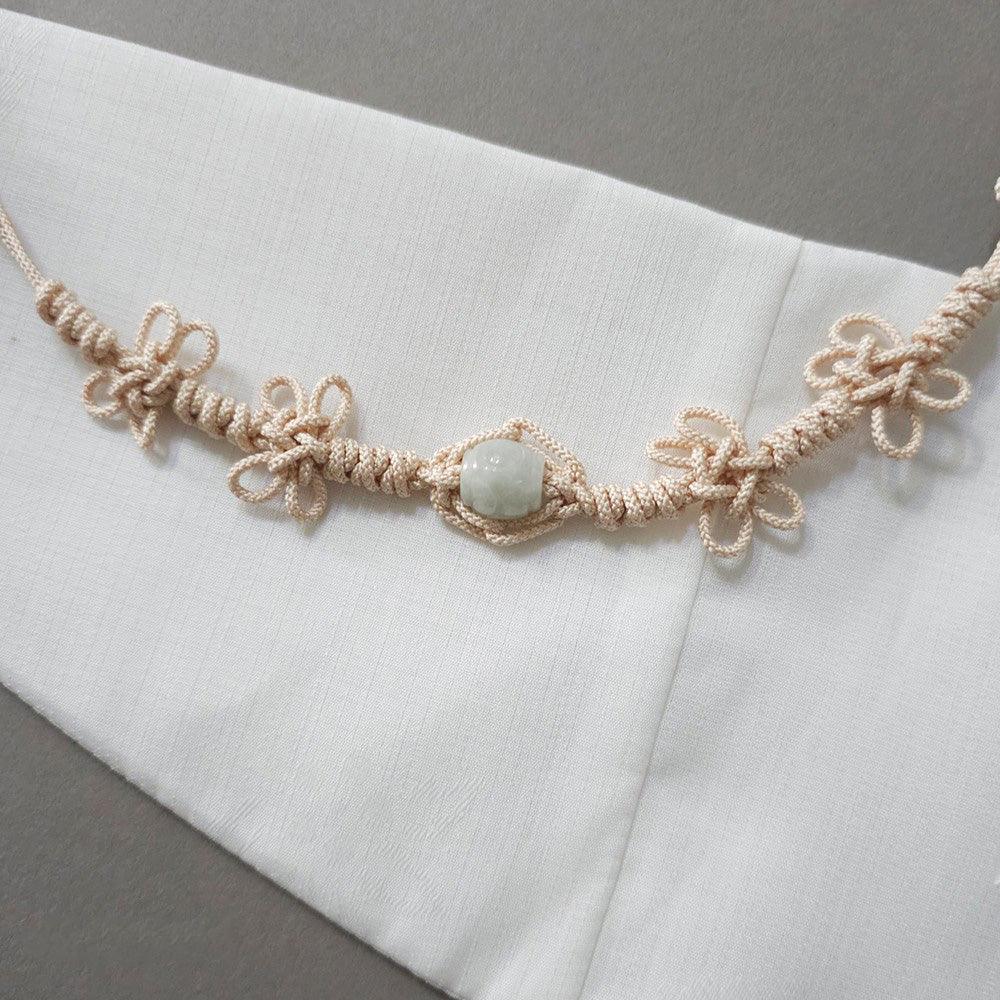 Knotted Jade Tassel Belt - Native Korean