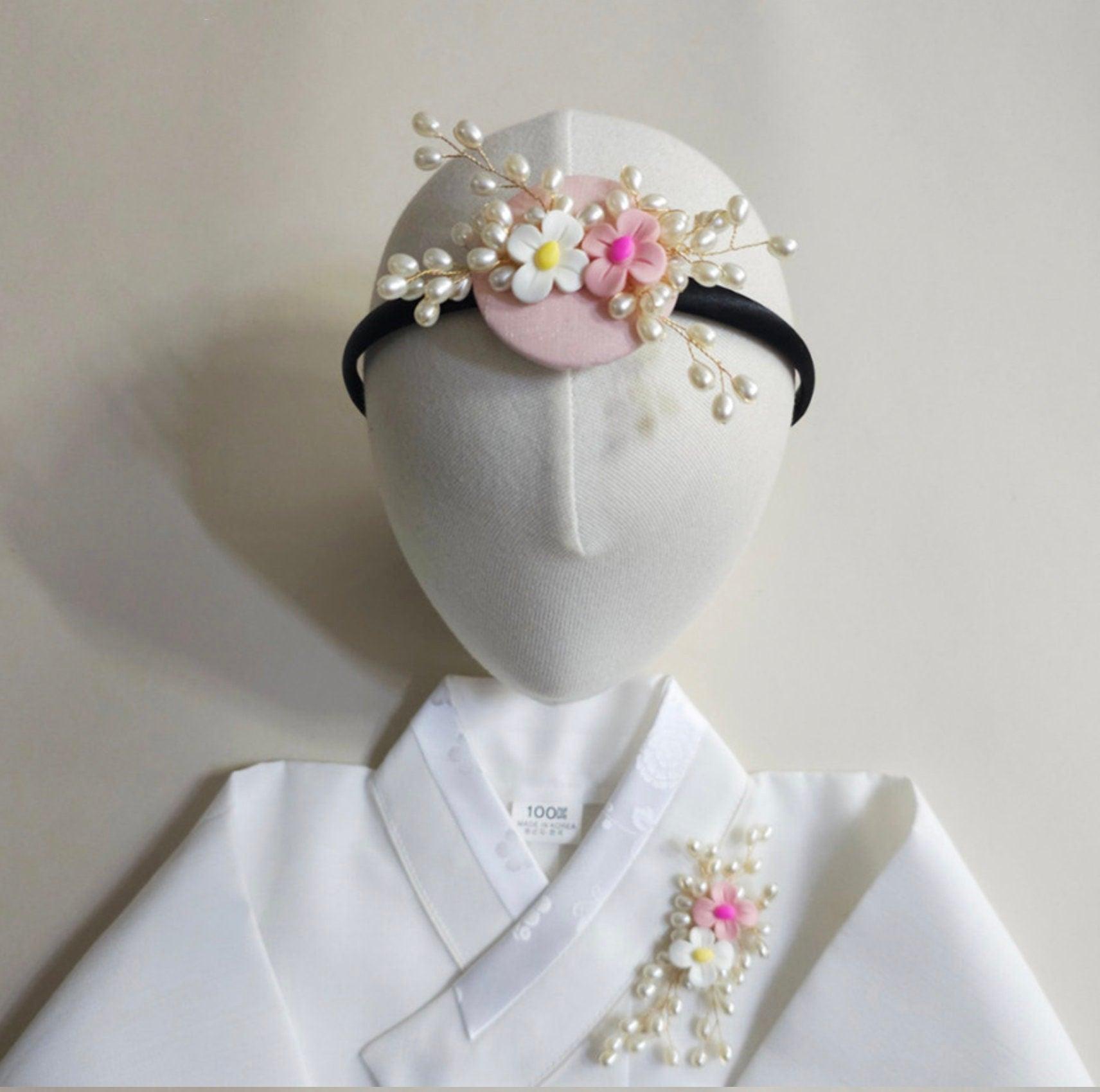 Lovely Floral Headband - Native Korean