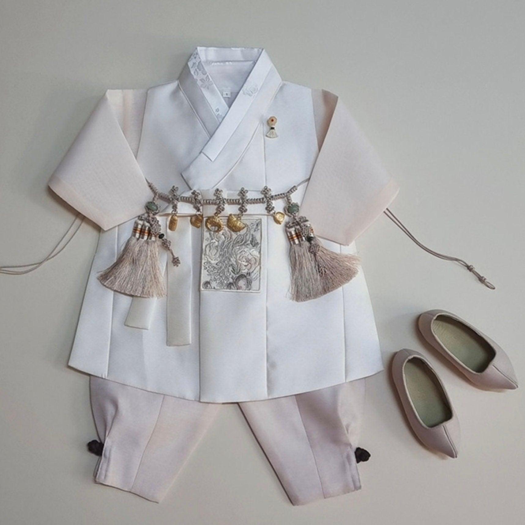 Mijoon Ivory Boy Hanbok (100D-1YR) - Native Korean