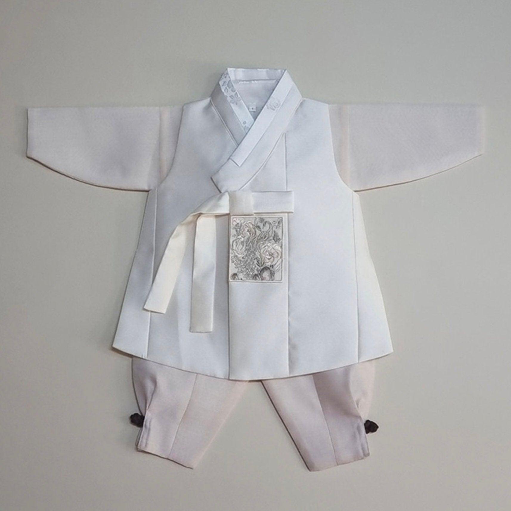 Mijoon Ivory Boy Hanbok (100D-1YR) - Native Korean