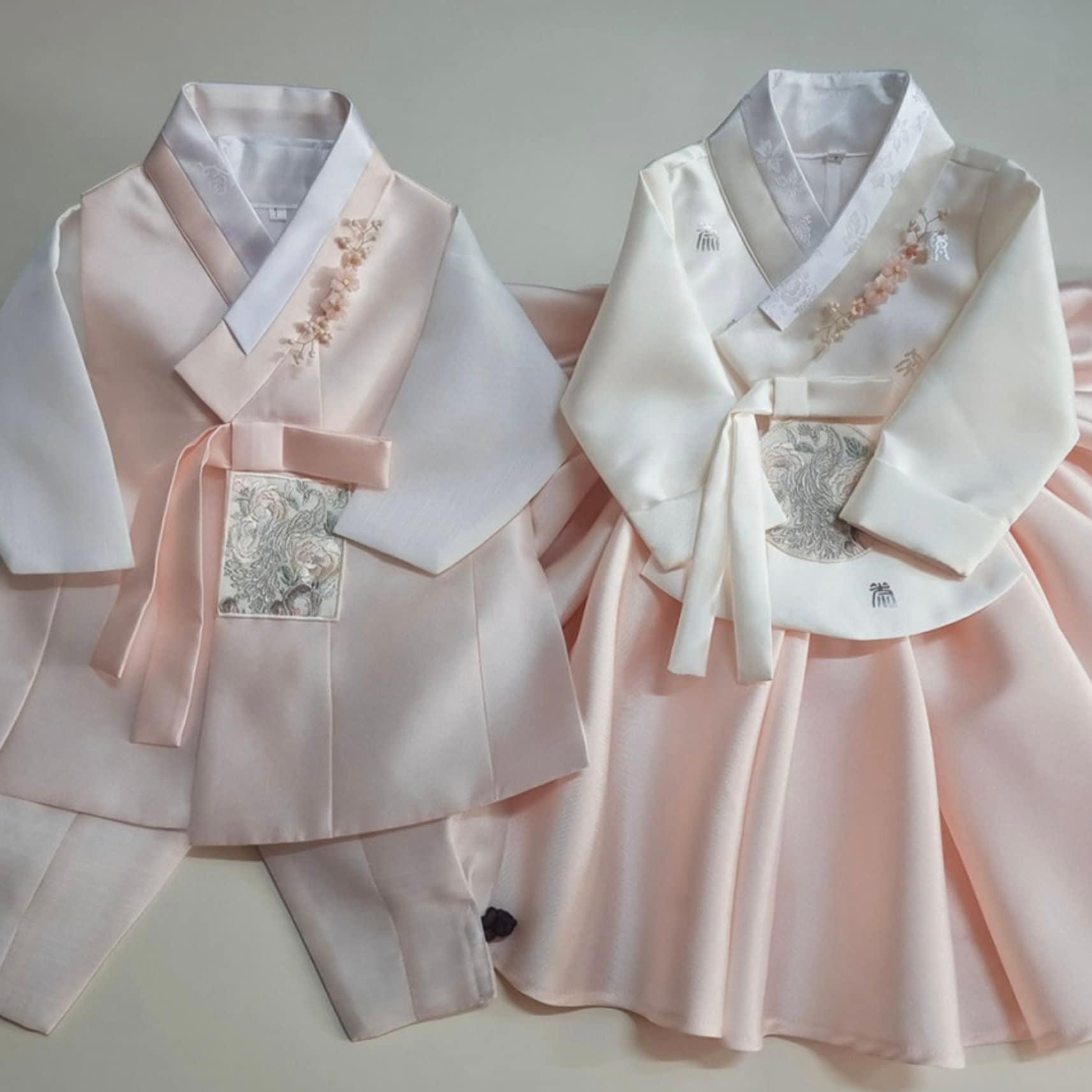 Mijoon Pink Boy Hanbok (100D-1YR) - Native Korean