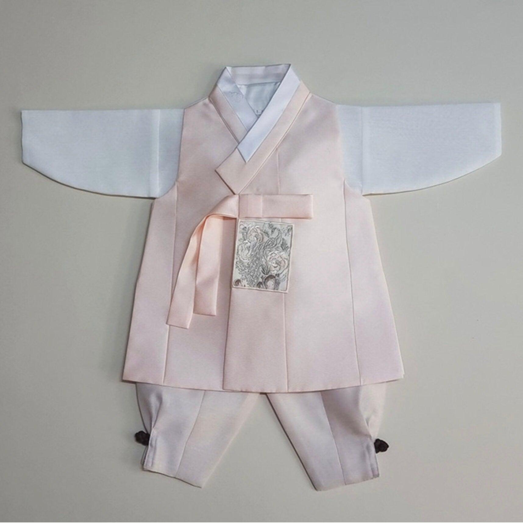 Mijoon Pink Boy Hanbok (100D-1YR) - Native Korean