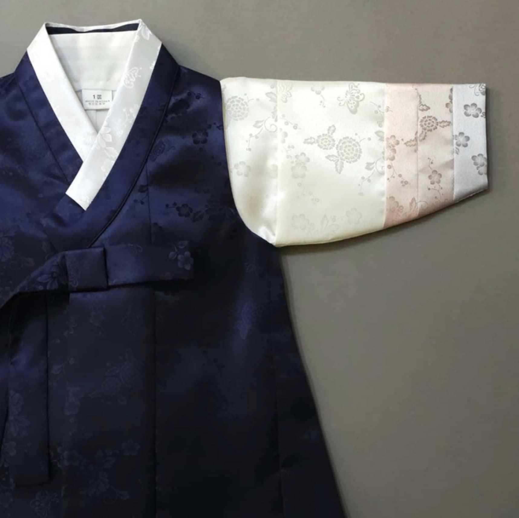 Minjae Navy Boy Hanbok (100D-10YR) - Native Korean