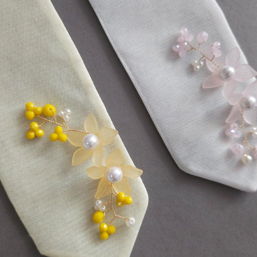 Nari Floral Ribbon Norigae - Native Korean