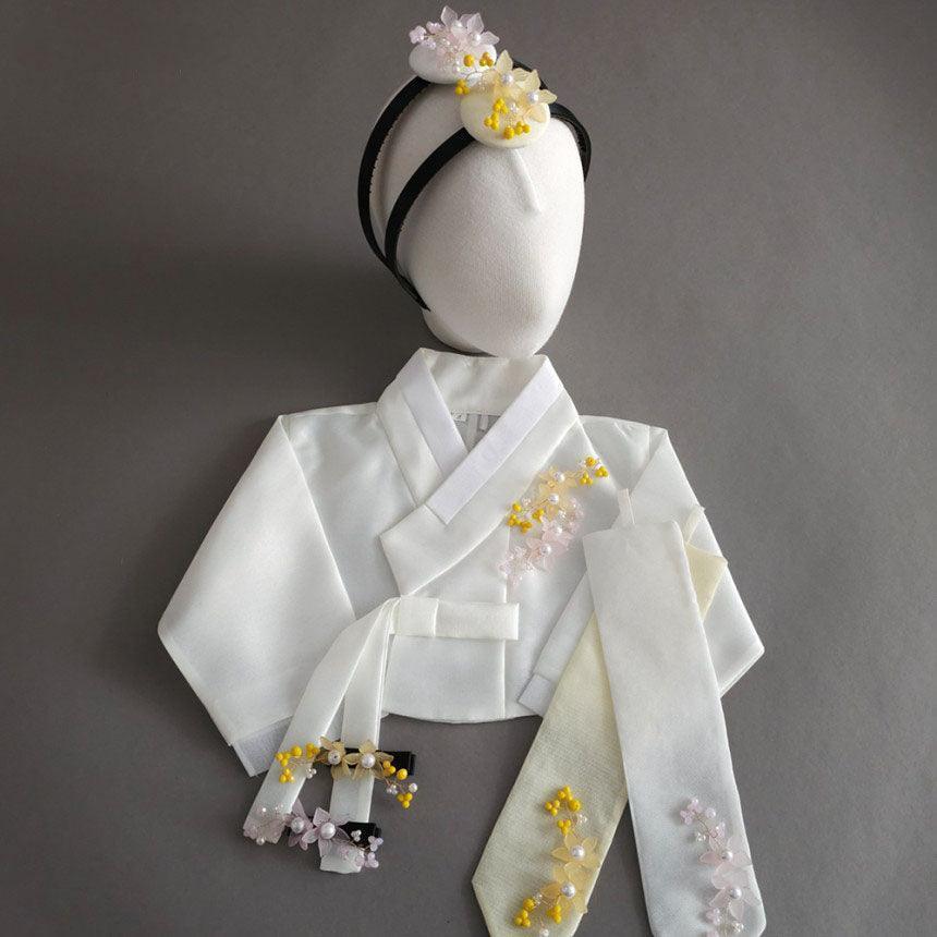 Nari Floral Ribbon Norigae - Native Korean