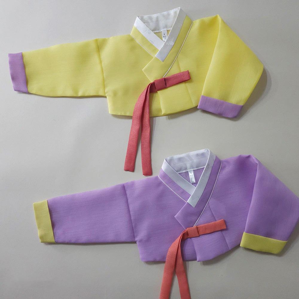 Naru Purple Sky Girl Hanbok (1-10YR) - Native Korean