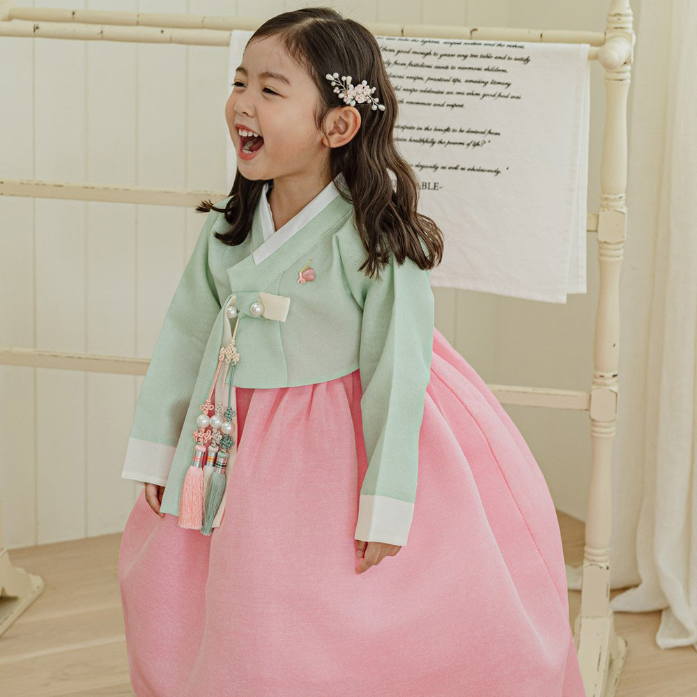 Noeul Pink Girl Hanbok (1-15YR)