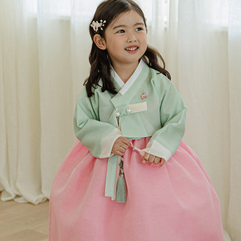 Noeul Pink Girl Hanbok (1-15YR)