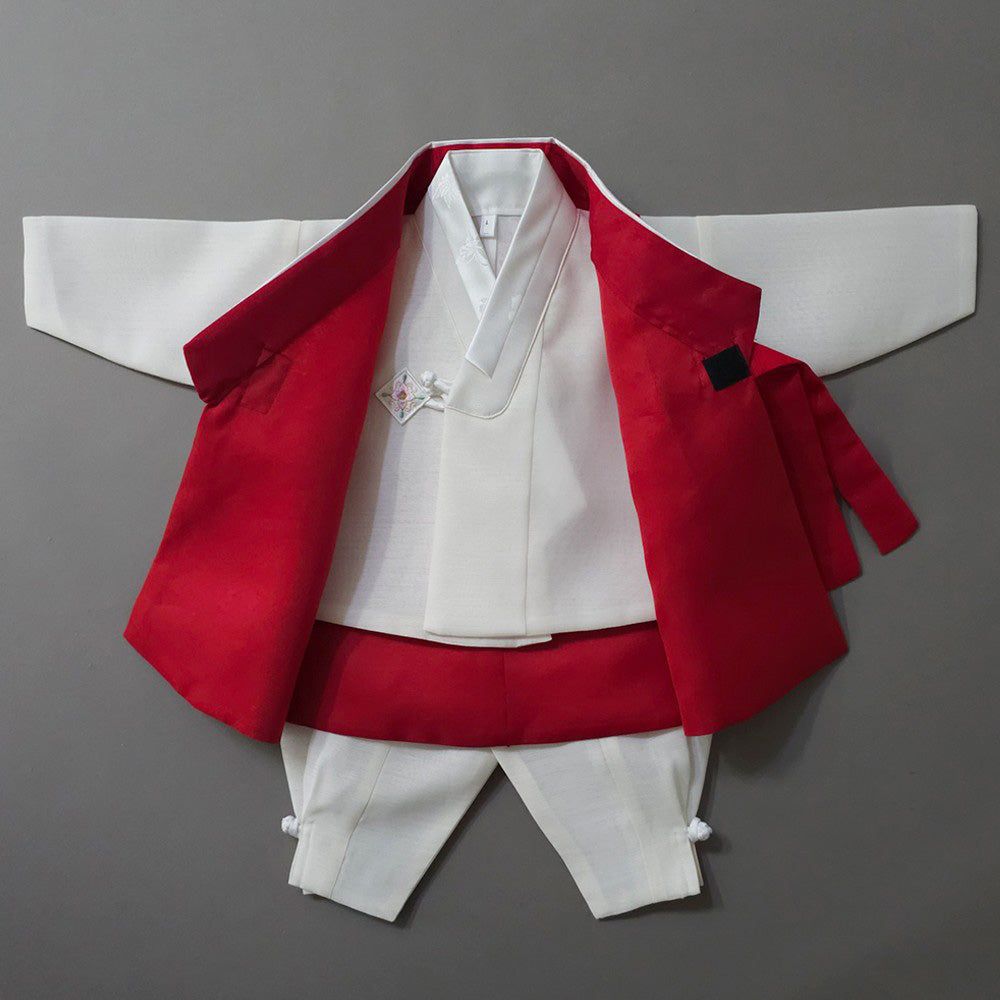 Lori Red Boy Hanbok (1-8YR)