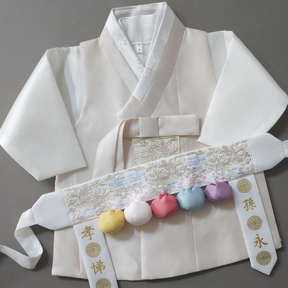 Kyoung-joon Light Beige Boy Hanbok (1-12YR)