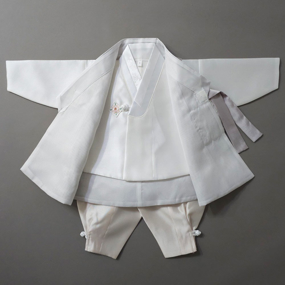 Kyoung-joon Gray Boy Hanbok (1-12YR)