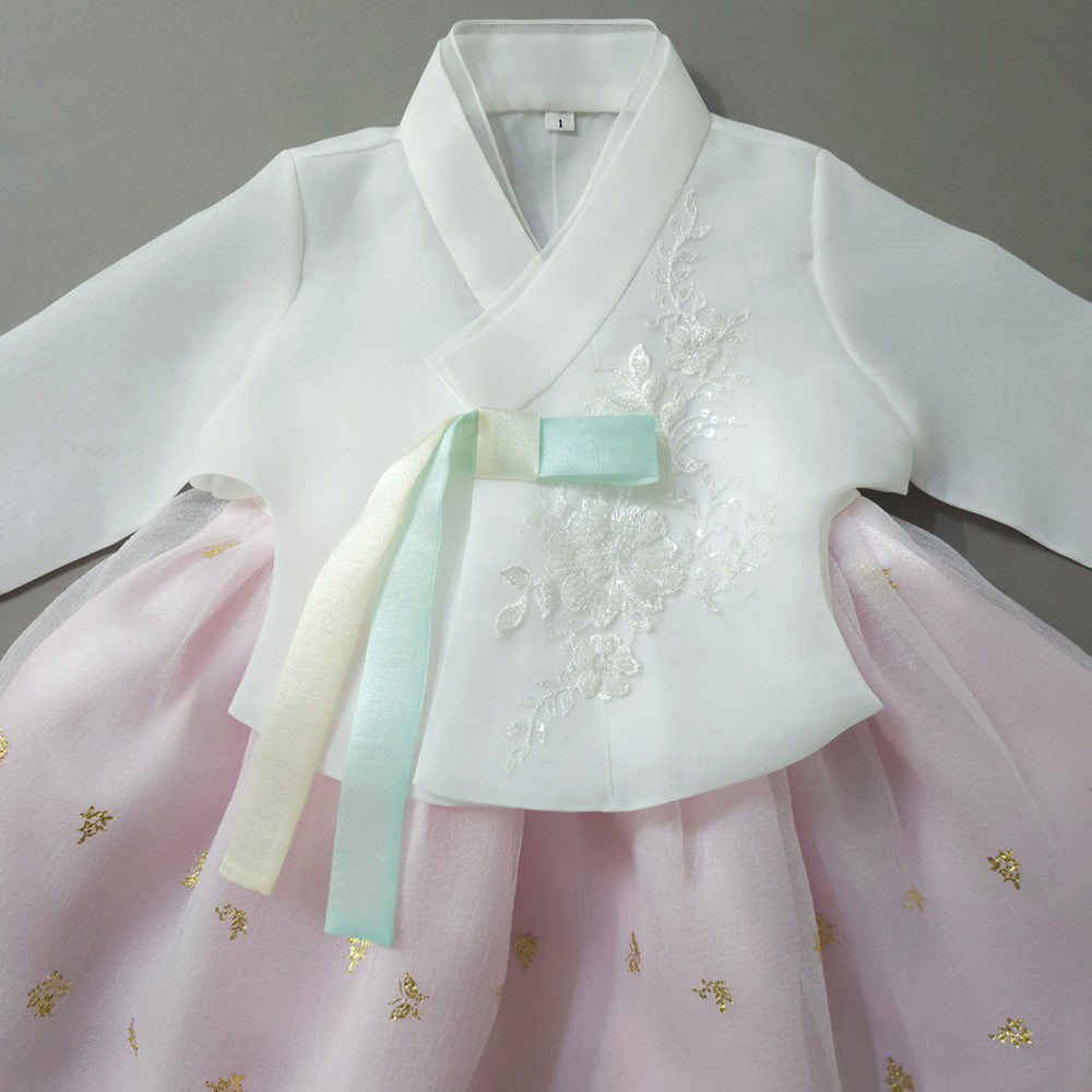 Seolhee Pink Dress Girl Hanbok (1-12YR)