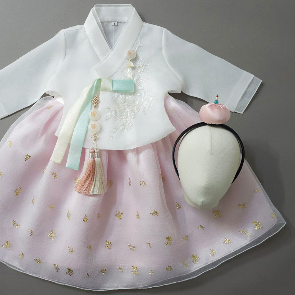 Seolhee Pink Dress Girl Hanbok (1-12YR)