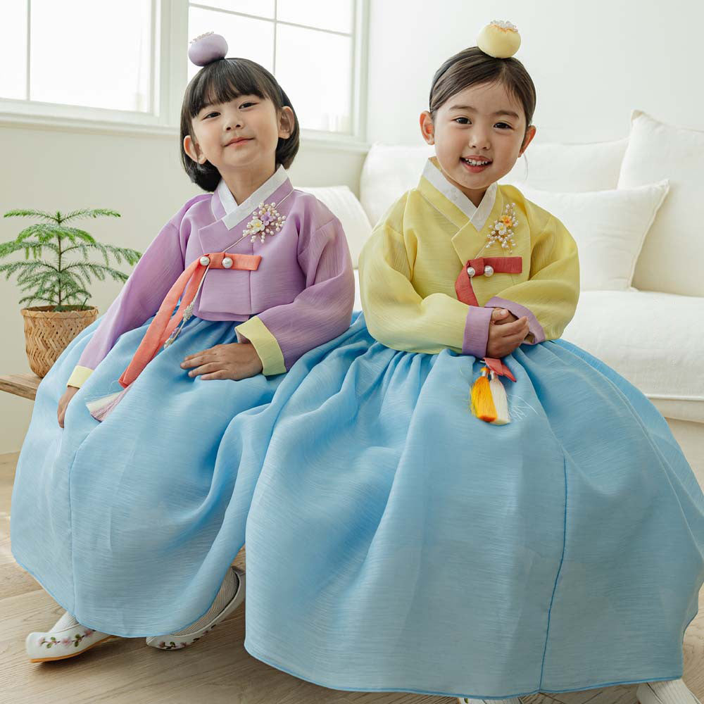 Naru Yellow Sky Girl Hanbok (1-10YR)