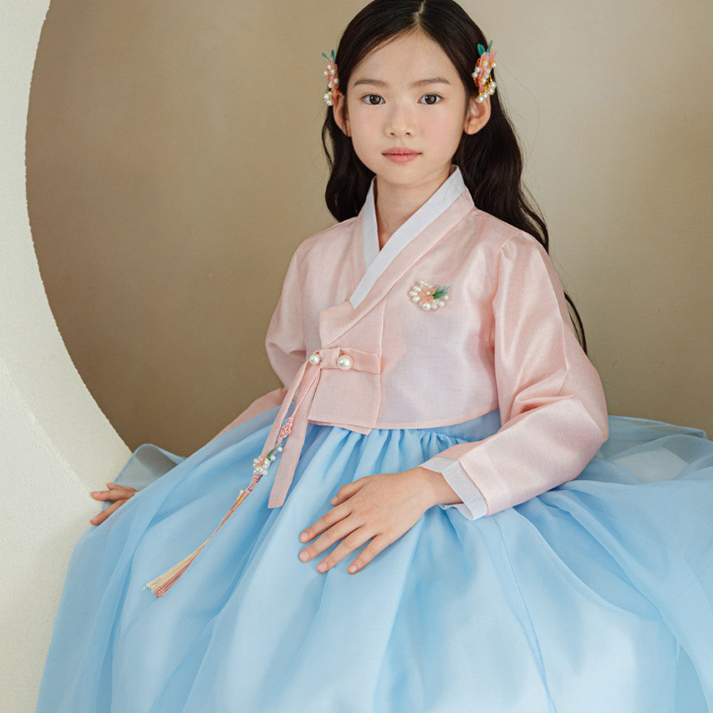 Youl Flared Sky Girl Hanbok (100D-15YR)