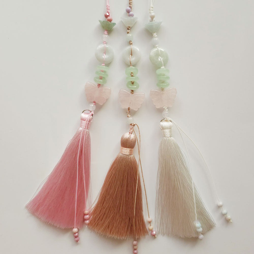 Elegant Jade Tassel Norigae