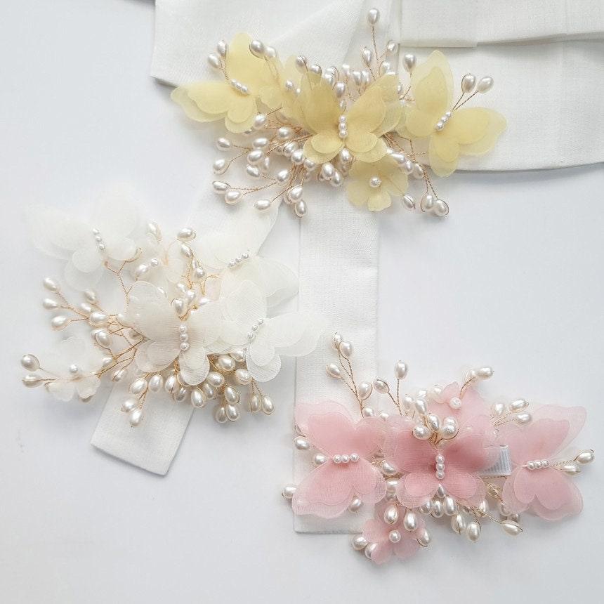 Pastel Butterfly Hairpin - Native Korean