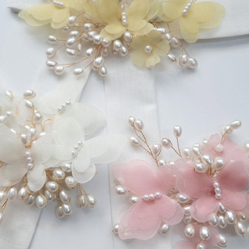 Pastel Butterfly Hairpin - Native Korean