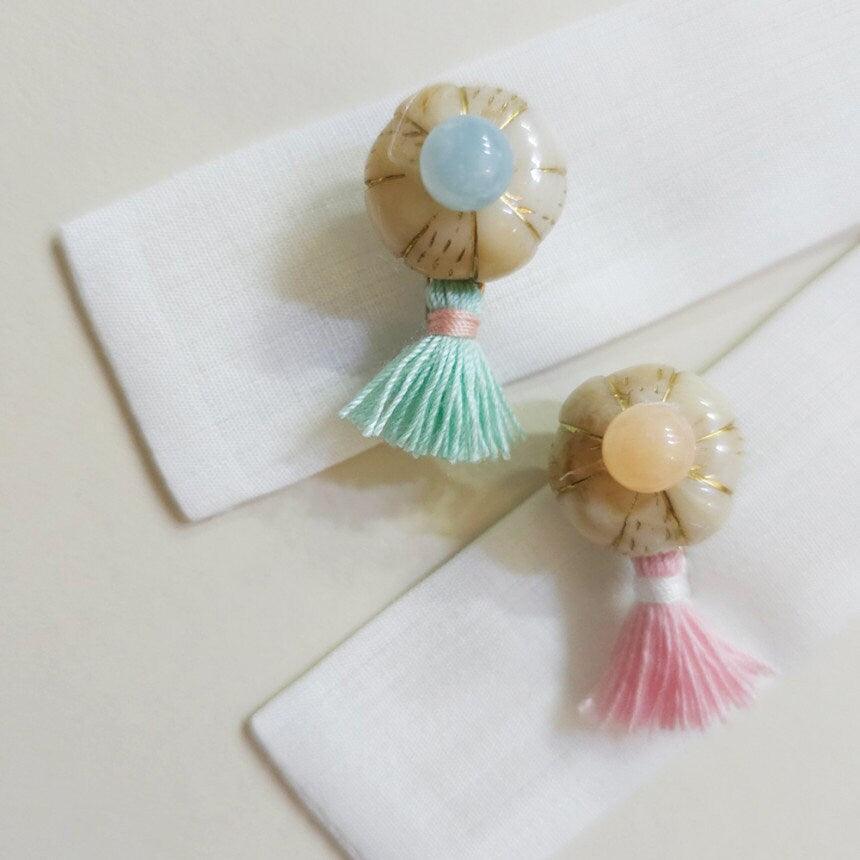 Pastel Mini Pumpkin Brooch - Native Korean