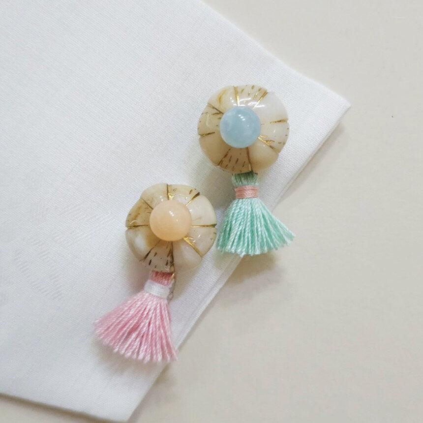 Pastel Mini Pumpkin Brooch - Native Korean