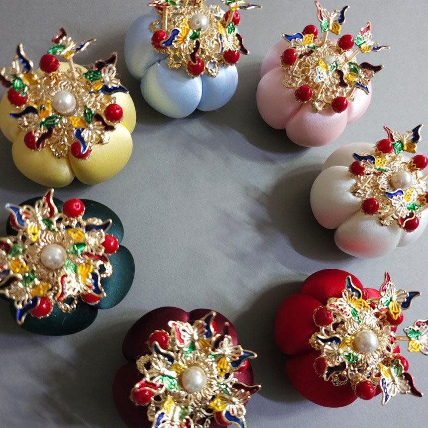 Pearl Jokduri Cushion Headband - Native Korean