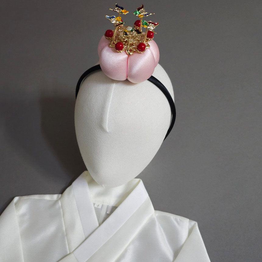 Pearl Jokduri Cushion Headband - Native Korean
