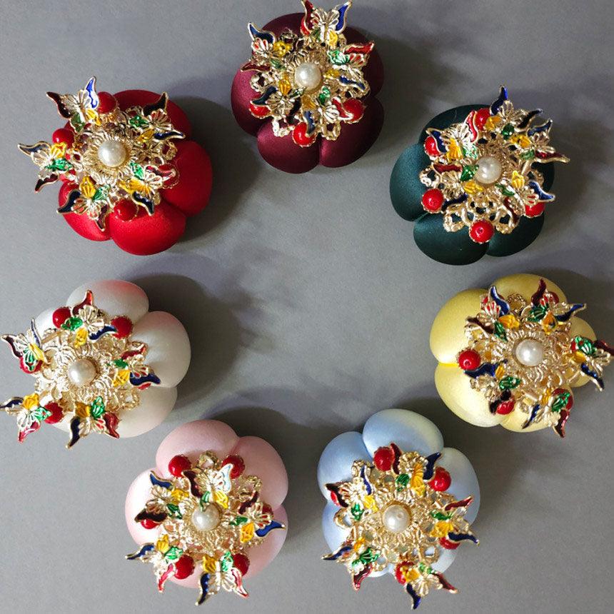 Pearl Jokduri Cushion Headband - Native Korean