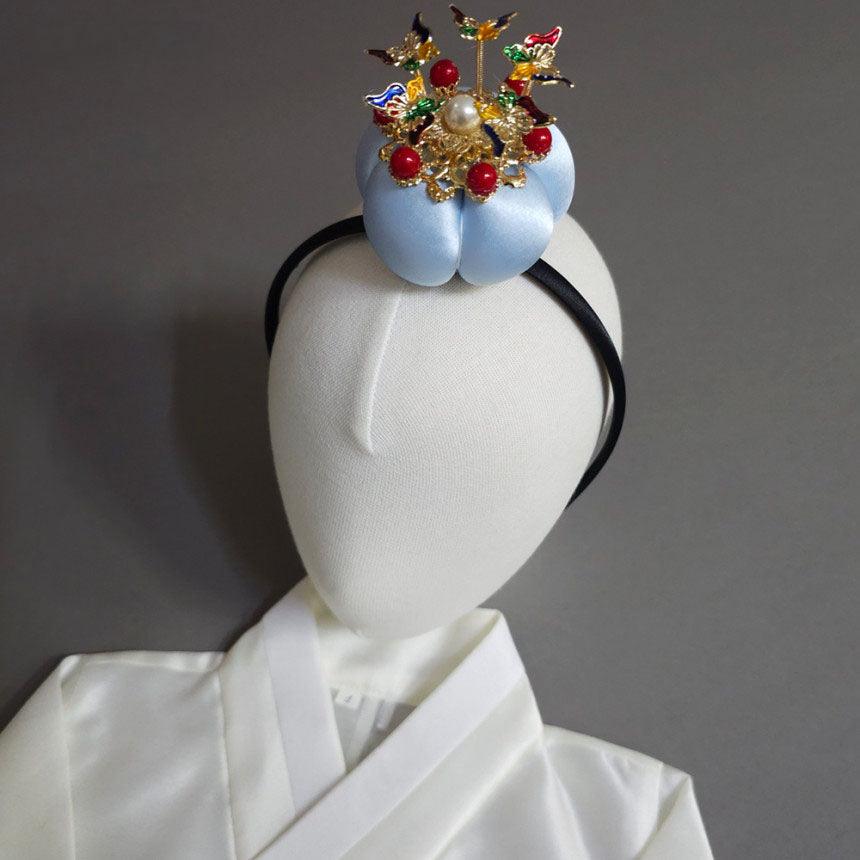Pearl Jokduri Cushion Headband - Native Korean